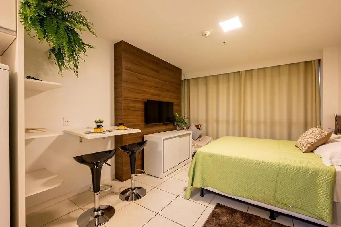 F1321 Apart Hotel Com Wifi Piscina Academia ブラジリア ブラジル